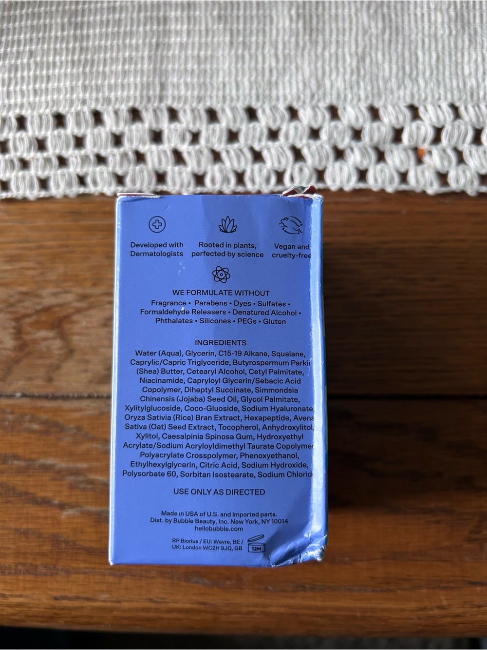 Bubble Power Wave Super Hydrating Moisturizer — Blue - Picture 2 of 2